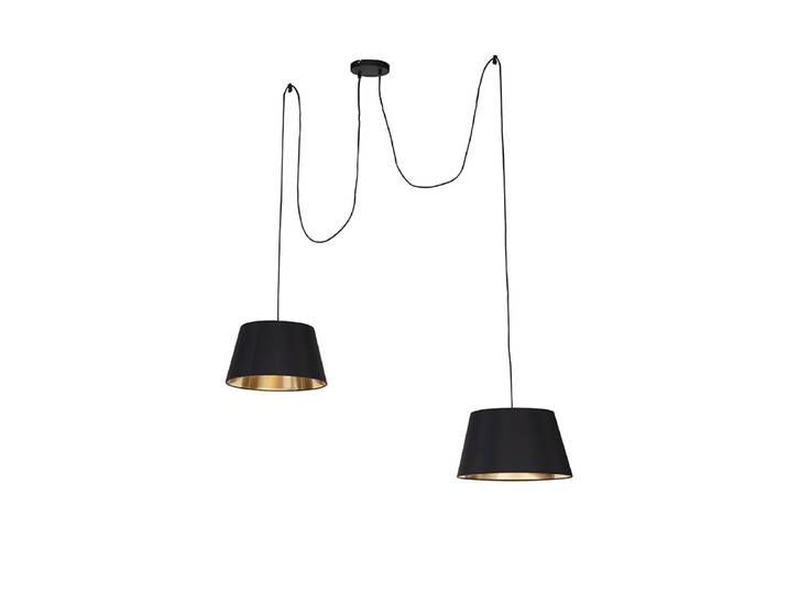 Suspension moderne noire - Lofty