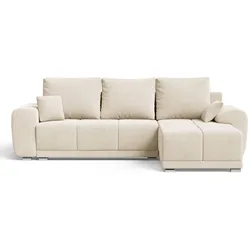 ECKSOFA Monti Beige Rechts