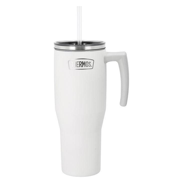 Thermos - Thermal Mug with Handle 1.1 Liters - Matte White (1.10 l) (34565)
