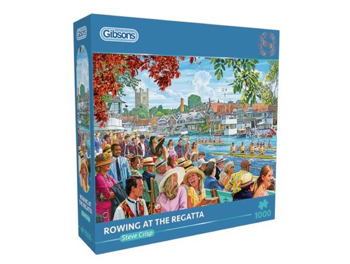 Gibsons legpuzzel Rowing at the Regatta 1000 stukjes voor volwassenen