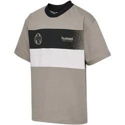 hummel, Jungen, Sportshirt, hmlJR LOOSE CHANGE T-SHIRT SS (104), Grau