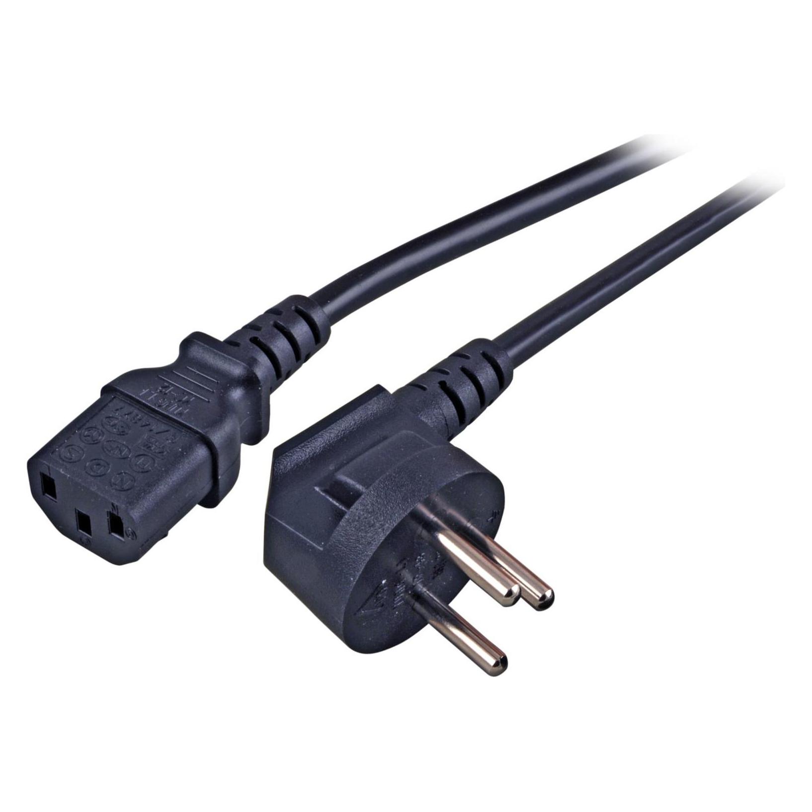 EFB Elektronik Netzleitung Israel 90° (1.80 m) (EK491.1)