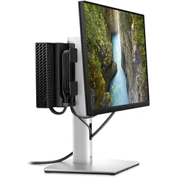 Dell Micro Form Factor All-in-One (Boden, 27", 5.80 kg), Monitor Halterung, Silber