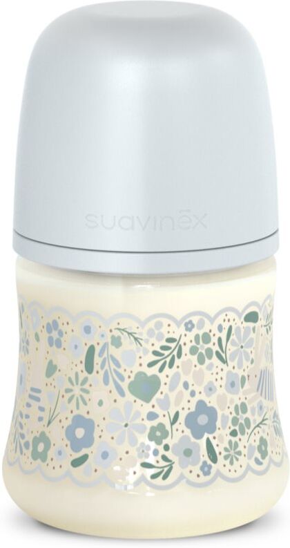 Suavinex Wonderland SX Pro Physiological Anti-Colic biberon Blue Flower 150 ml