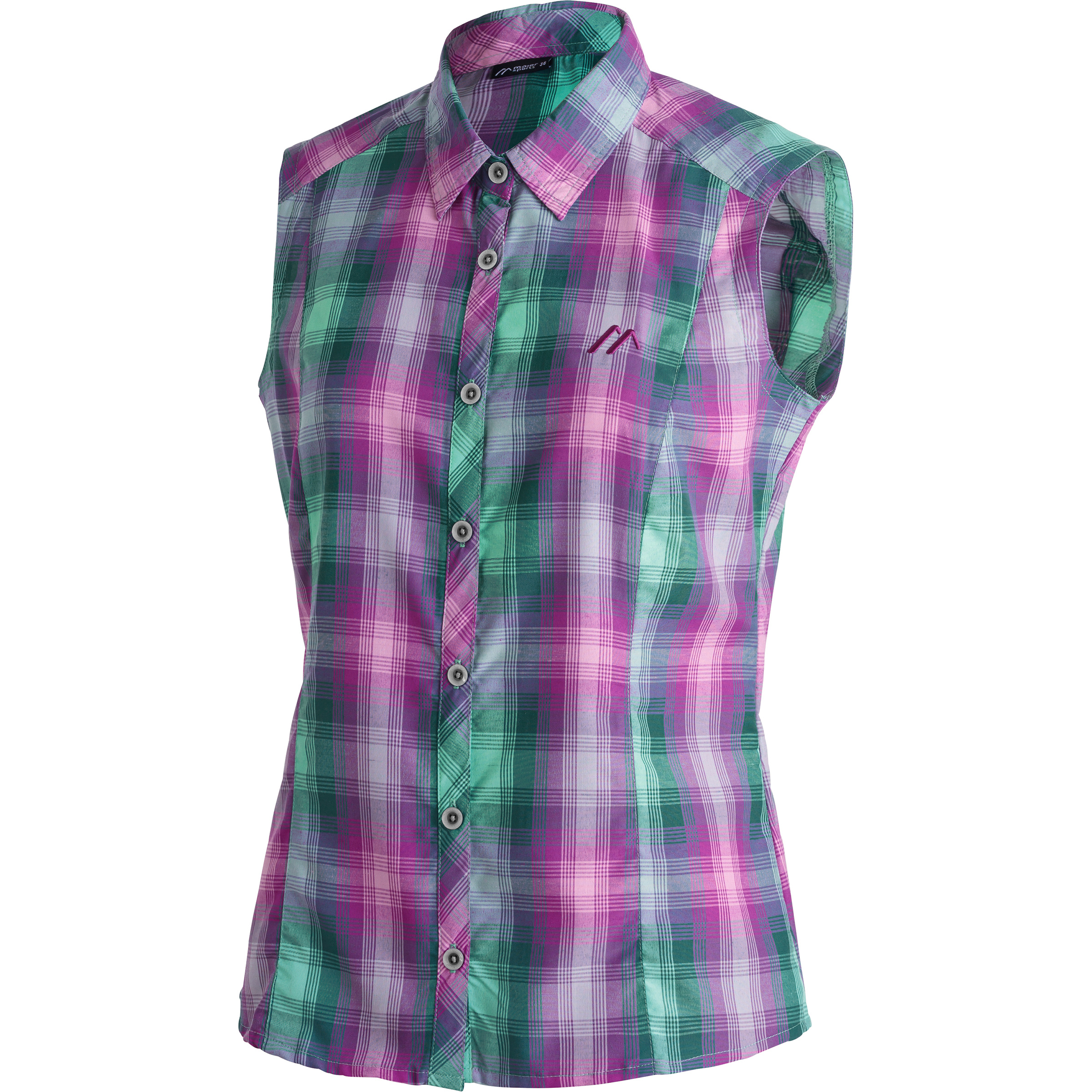 Maier Sports Paloma Damen Blusen lila Größe M Camping Elastisch