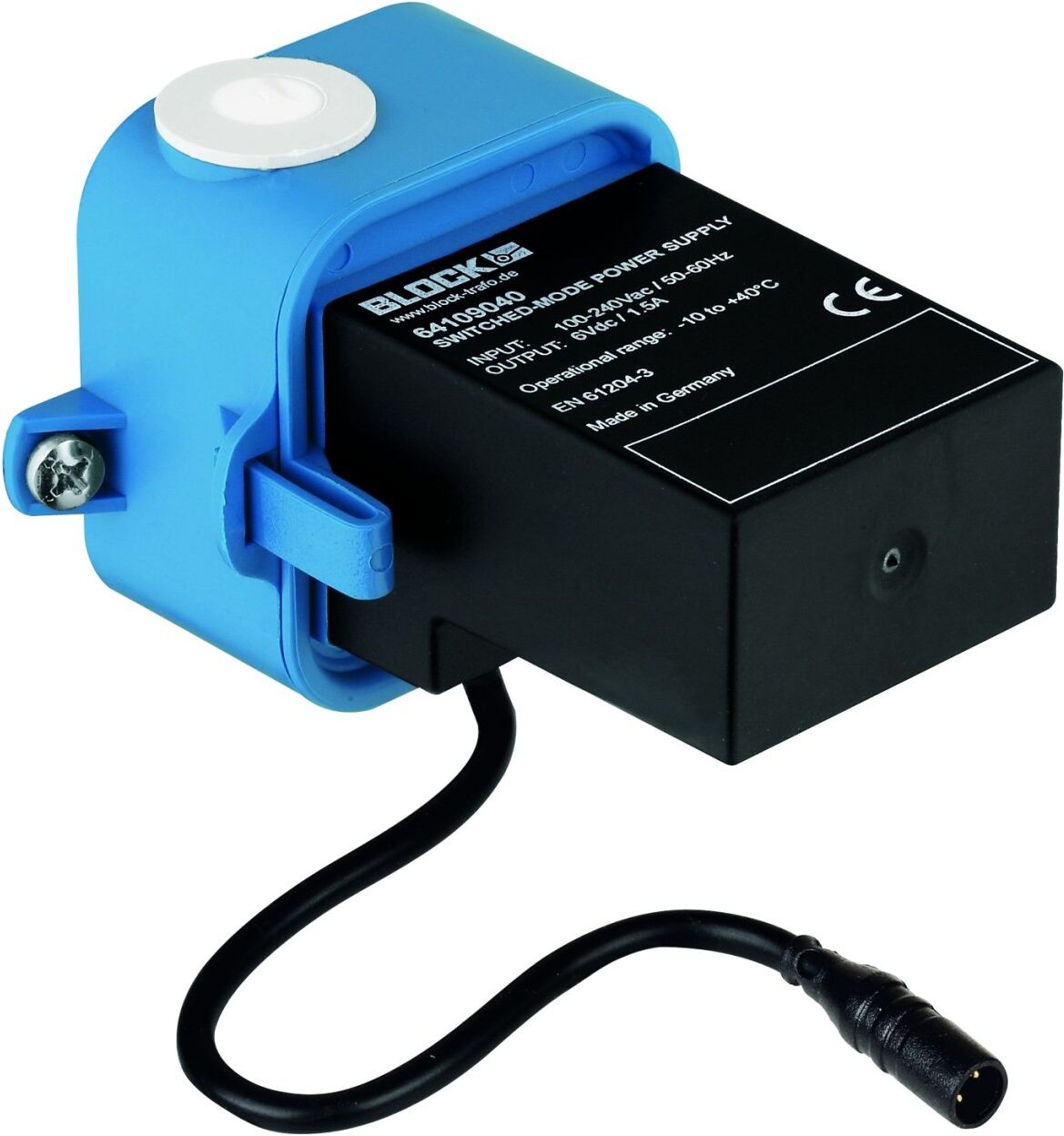 Grohe Wandnetzteil 36078 110 - 230V Betriebsspannung 6V Kabellänge 4m 36078000