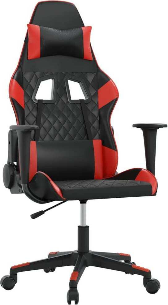 Syfax Gamestoel zwart en rood