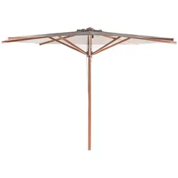 Jardinico Attitude Cuba Mittelstockschirm Ø 350 cm ( rund ) - C101 cloud