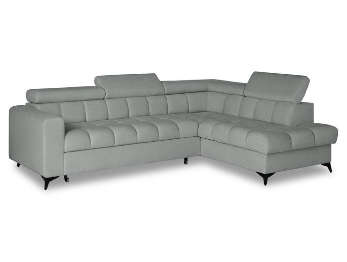 Ecksofa CAPRIO Rechts Aschegrau (Caprio 90)