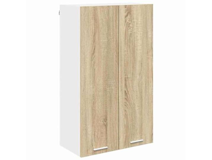 IBUQDDV Hängeschrank Sonoma-Eiche 60 x 31 x 100 cm Holzwerkstoff Wandmontage, Küchenutensilien, Geschirr, Arbeitsplatte, Geräte, feuchtes Tuch, rechteckige Form