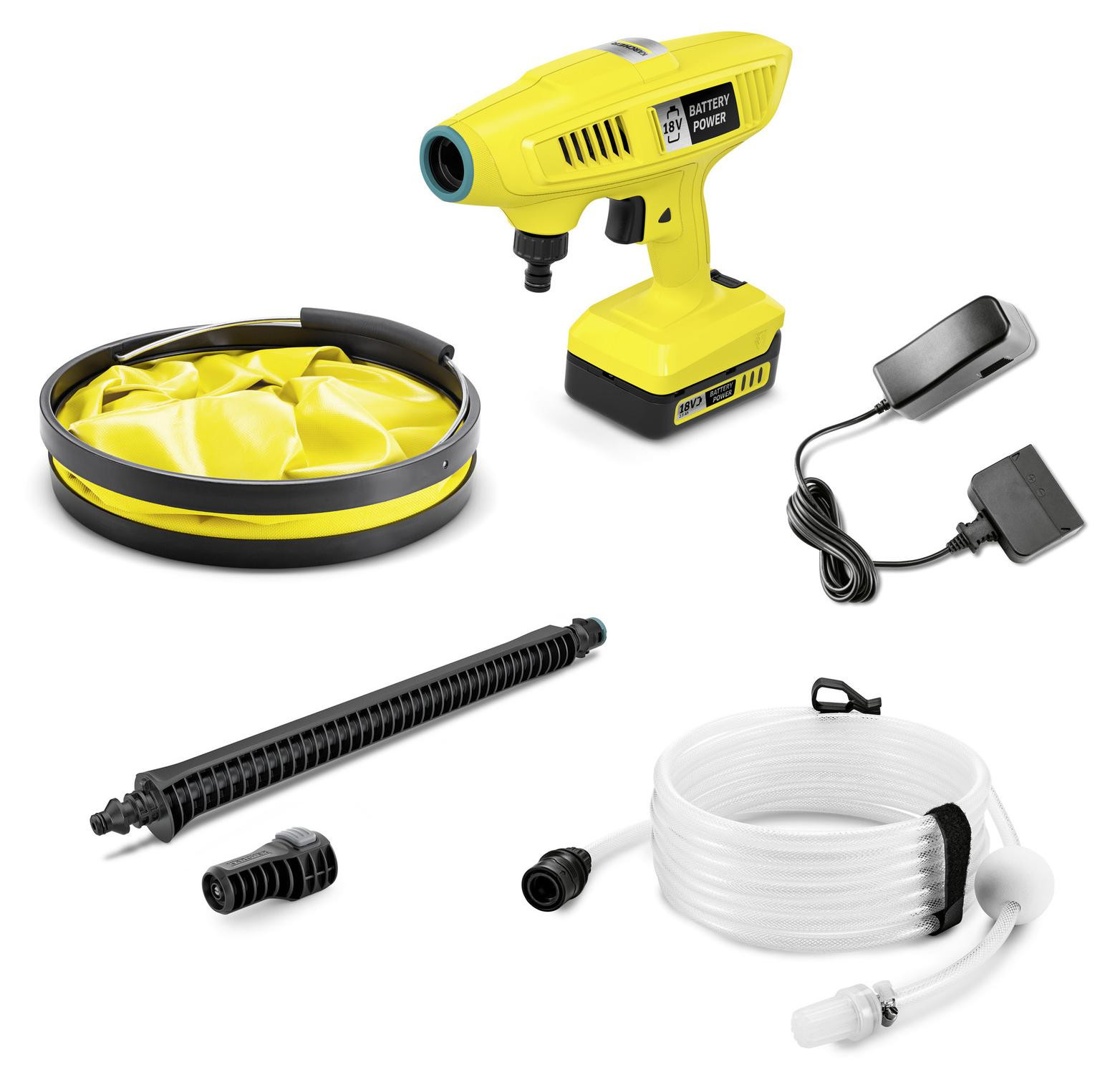 Kärcher Handheld Cleaner KHB 4-18 Plus met accu en oplader