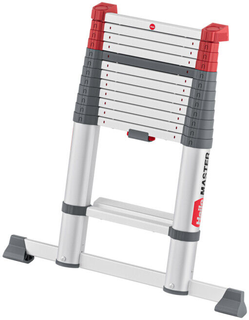 Hailo Échelle télescopique en aluminium Master T100 FlexLine 13 marches (7114131)