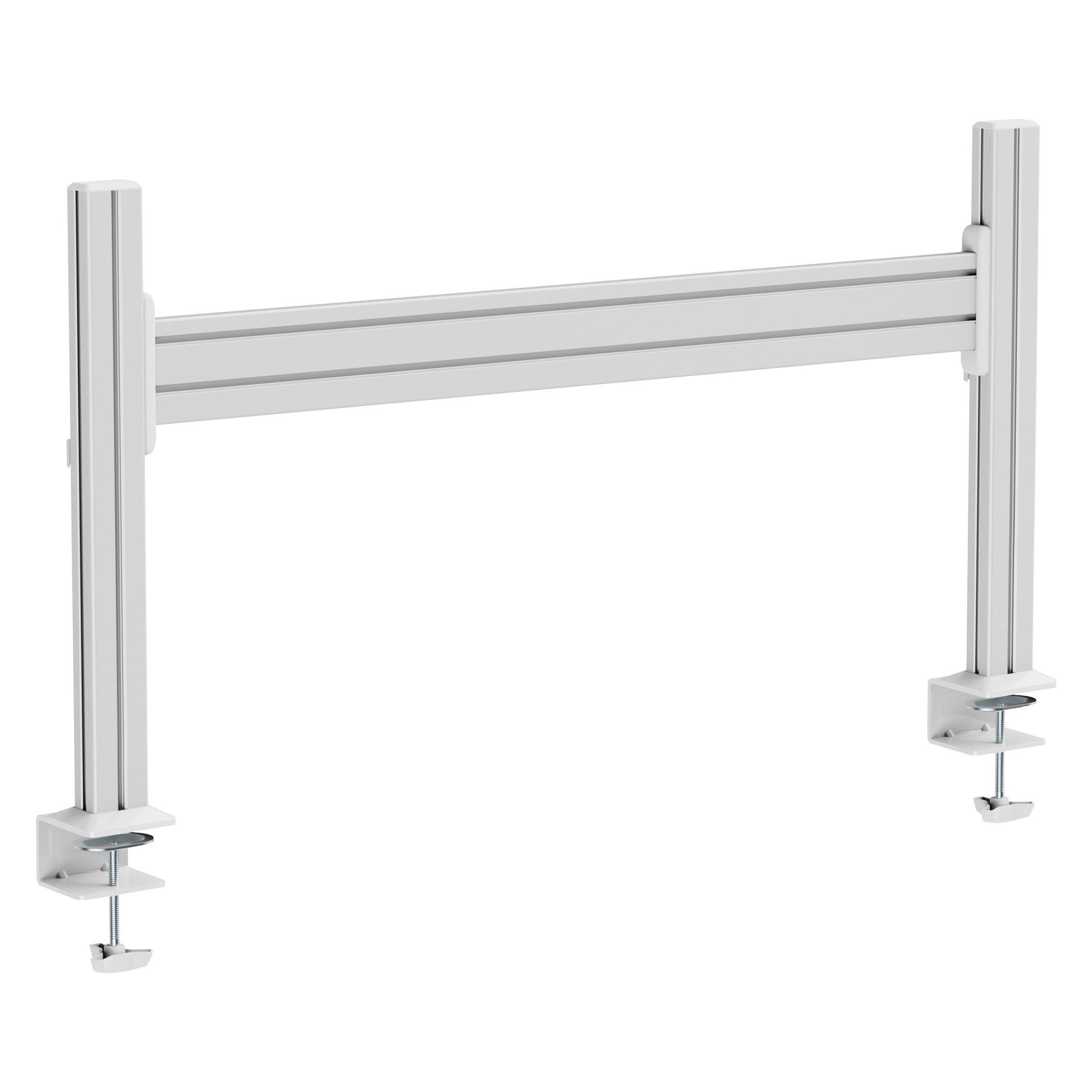 InLine Slatwall Tischhalterung, Panel Aluminium 1m inkl. 2 Stützen 0,43m (Tisch) (23181E)