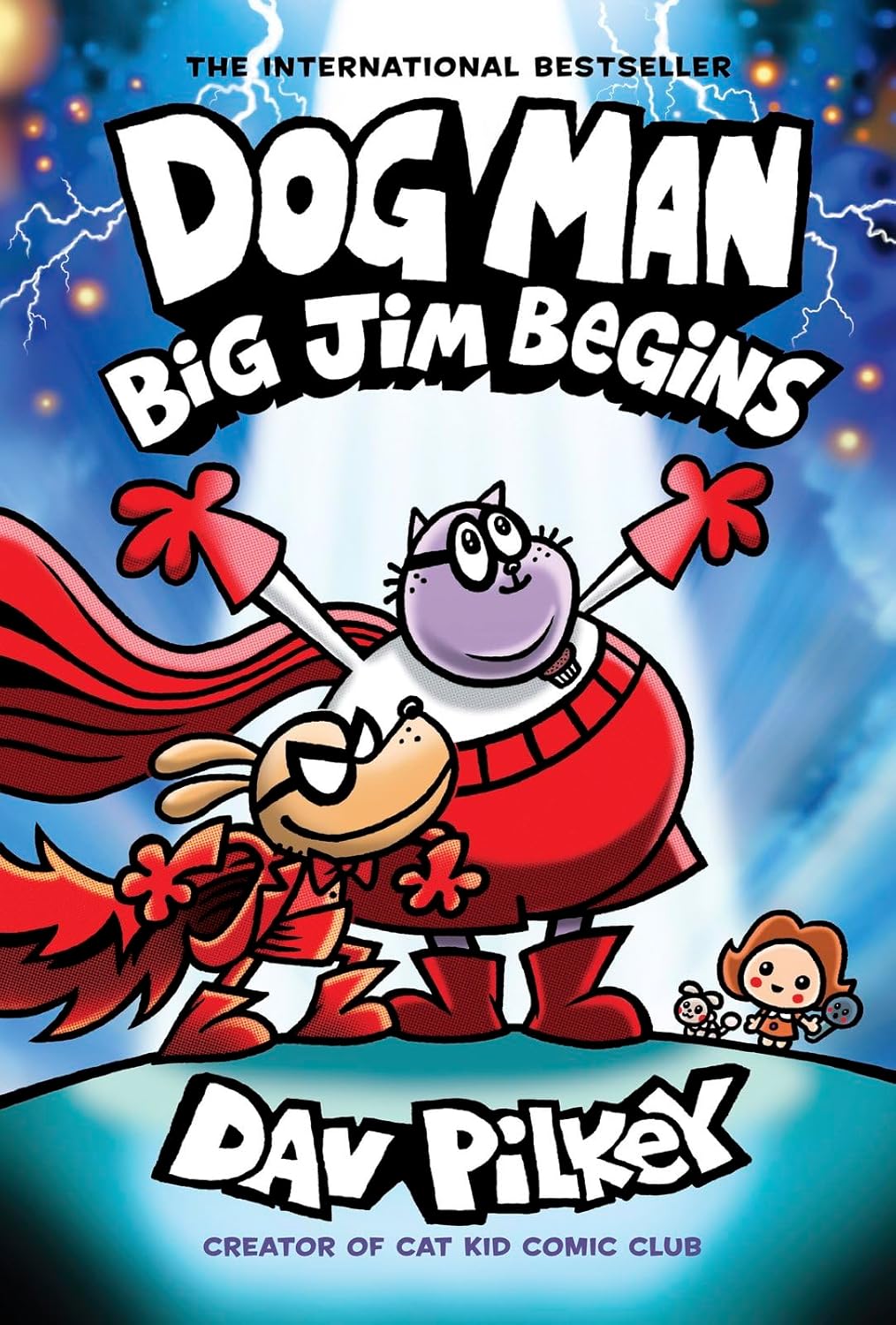 Scholastic Dog Man 13: Big Jim Begins by Dav Pilkey - Hardcover Graphic Novel - Ages 7-9 - Bestselling Series