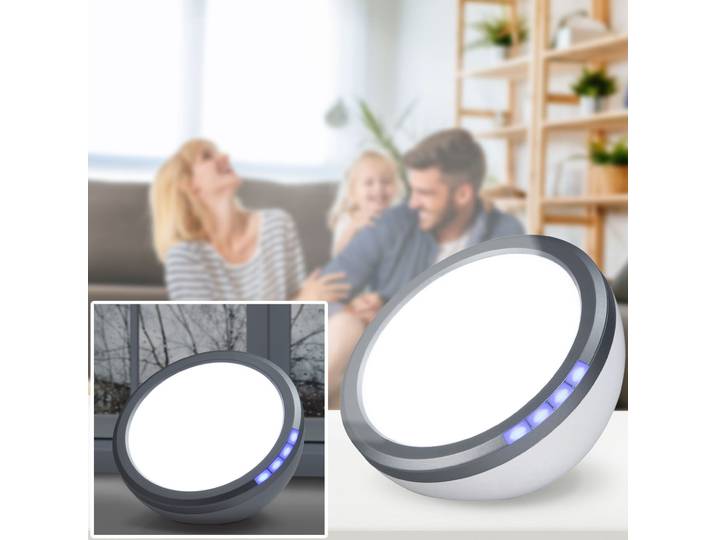 Tageslichtlampe, 10.000 Lux, 4 Einstellungsstufen, Lichttherapielampe