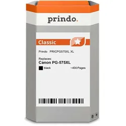 Prindo, Druckerpatrone, kompatibel mit Canon PG-575XL (BK)