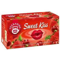 TEEKANNE Früchtetee Sweet Kiss 20 Stück Tassenportion Papierkuvert