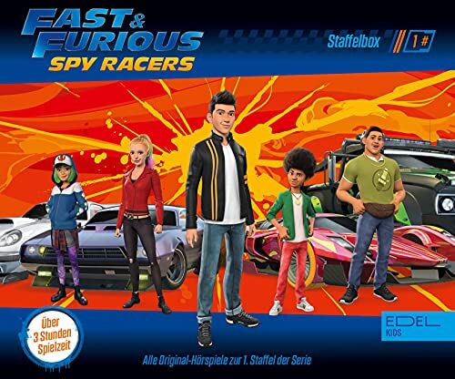 Fast and Furious - Fast and Furious - Spy Racers: Alle Original-Hörspiele zur 1. Staffel (Folge 1 - 8) - [Hörspiel-Staffelbox mit 3 CDs] - Preis vom 09.10.2026 07:28:09 h