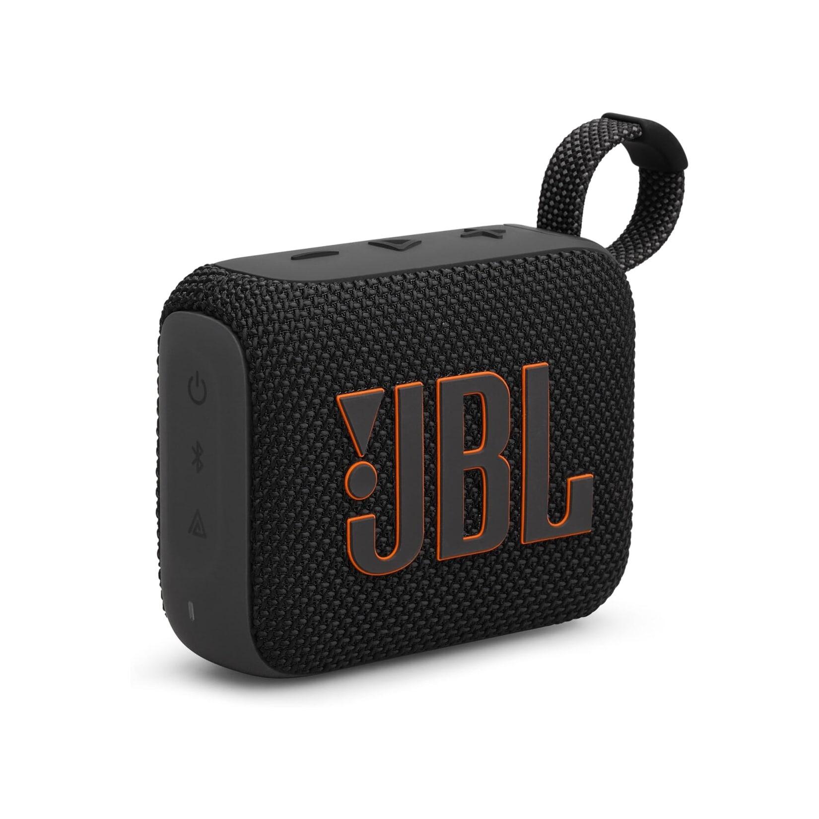 JBL Go 4 Schwarz – Tragbare Bluetooth-Lautsprecher-Box