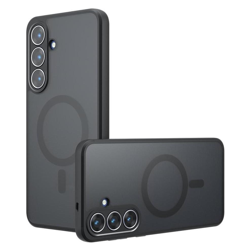 Techsuit - PureFrost MagSafe - Samsung Galaxy S26 - Frosted Black (Samsung Galaxy S26) (62883012)