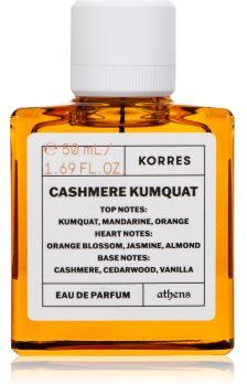 Korres Cashmere Kumquat Eau de Parfum para mulheres 50 ml. Cashmere Kumquat
