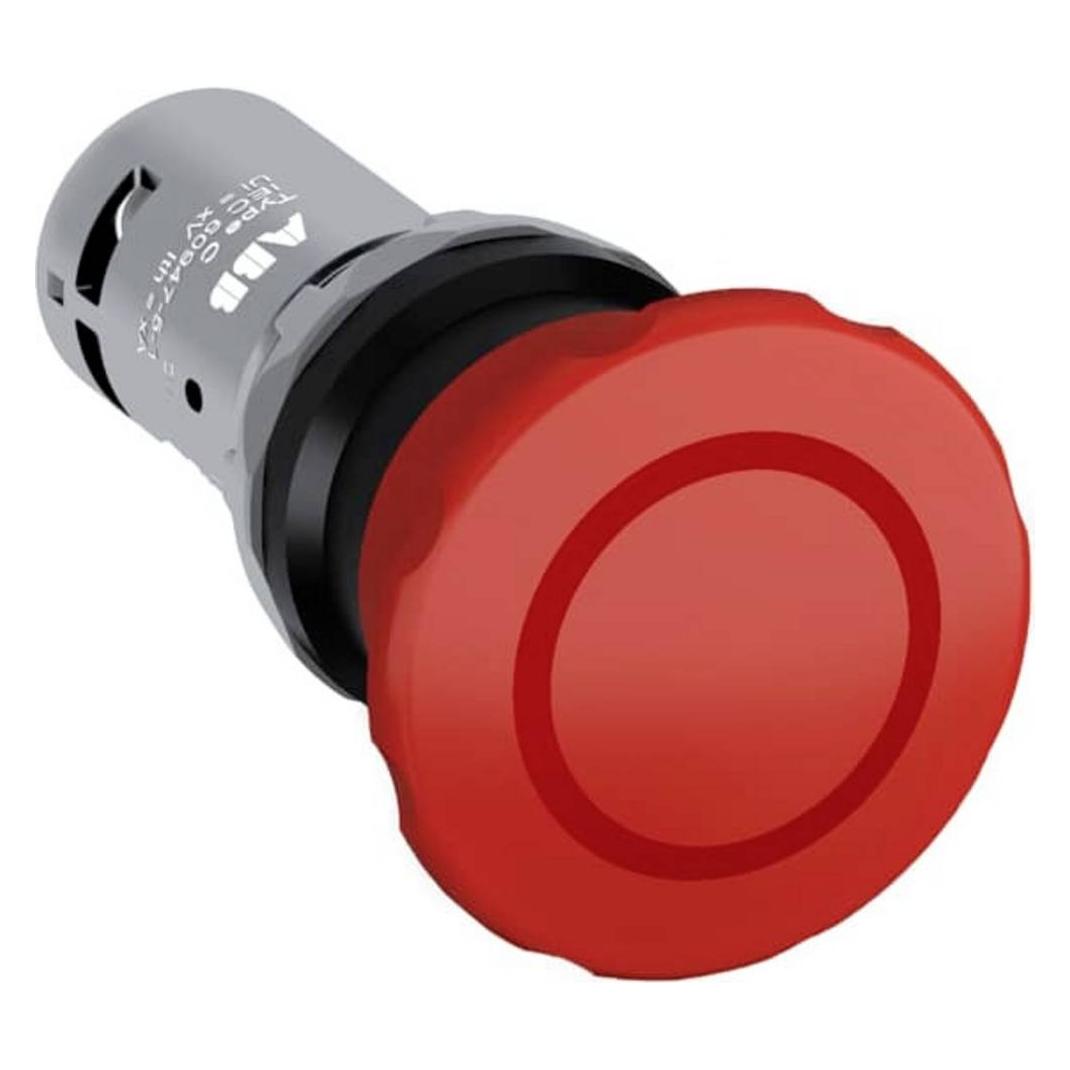 ABB Not-Halt-Drucktaste,40mm,Zugentriegelung (1SFA619551R1071 - CE4P-10R-11)