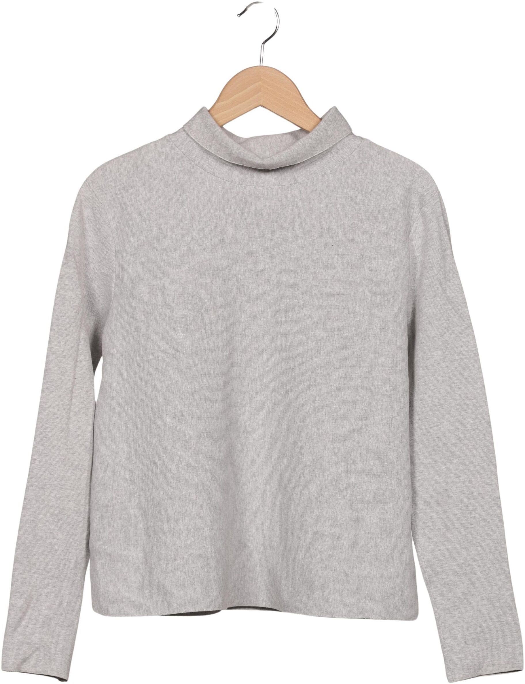 COS Damen Pullover, Grau, Gr. S, Baumwolle - Second Hand