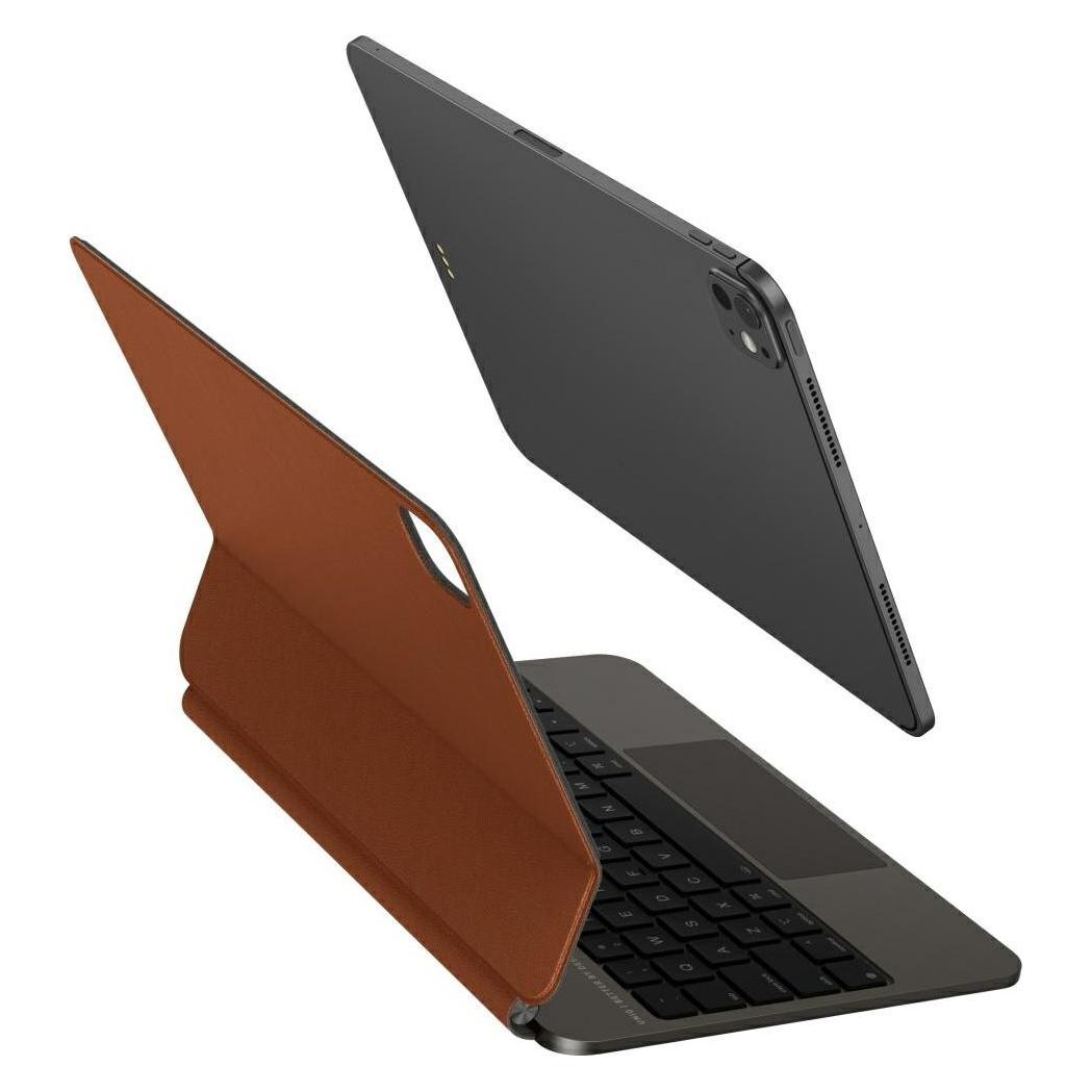 Uniq Case Venno Pro Magnetic Smart with keyboard for iPad Pro 11" M4 (2024) caramel (US, Apple iPad Pro 11 2024, Apple iPad Pro 11 2025) (UNIQ-PDP11(M4)-VENPROCRML)