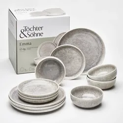 Tafelservice Töchter & Söhne EMMA (LBH 29,50x28,50x30 cm) - violett - LBH 29,50x28,50x30 cm