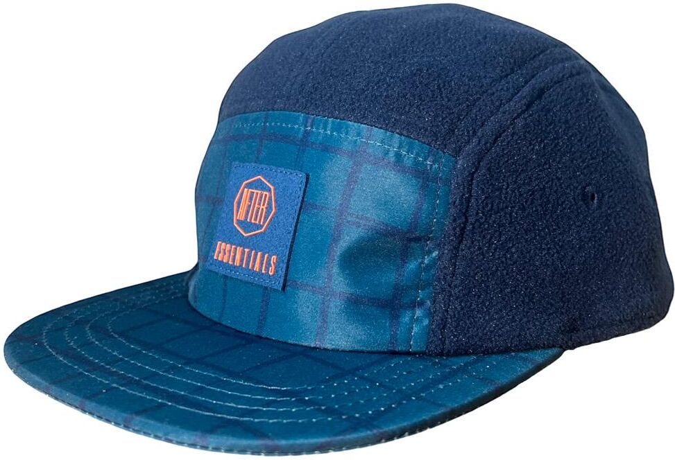 After Essentials  - Fleeced 5 Panels Cap Marine - Casquette
