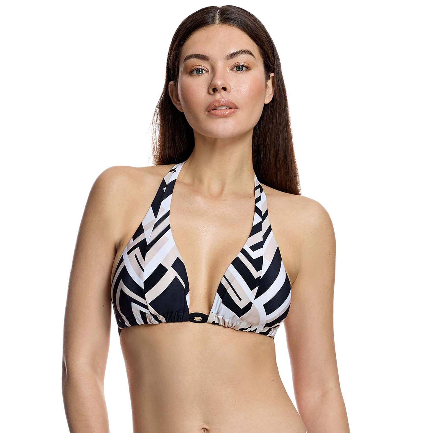 Damen-Bikini-Oberteil mit verstellbarem Dreieck-Cup W262009