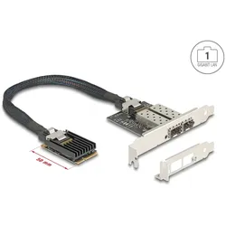 DELOCK Mini PCIe I/O PCIe full size 2 x SFP Gigabit LAN
