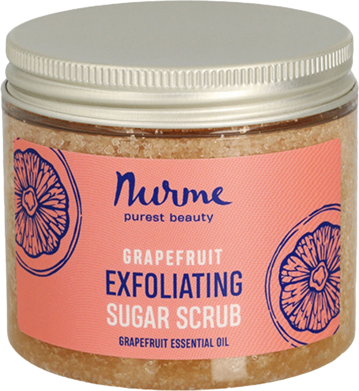Nurme Grapefruit Exfoliating Sugar Scrub 250g