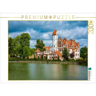 CALVENDO Puzzle Schloss in Basedow | 2000 Teile Lege-Größe 90x67cm Foto-Puzzle für glückliche Stunden