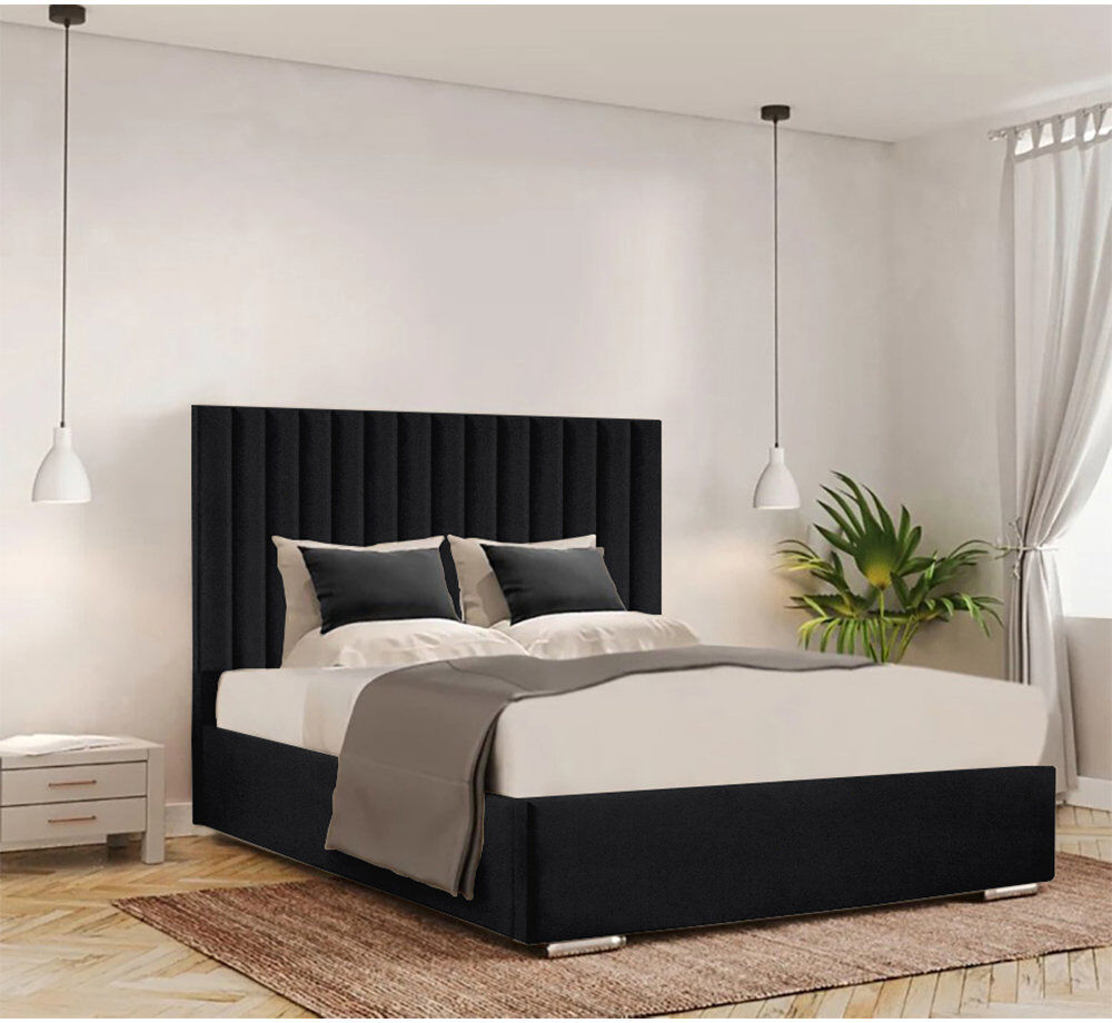 Ivy Bronx Celetha Bed Frame Black Single (3')