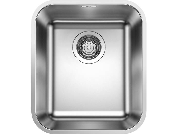 Küchenspüle BLANCO SUPRA 340-U , silber (edelstahl bürstfinish), B:37cm, Edelstahl, Küchenspülen, Küchenspüle