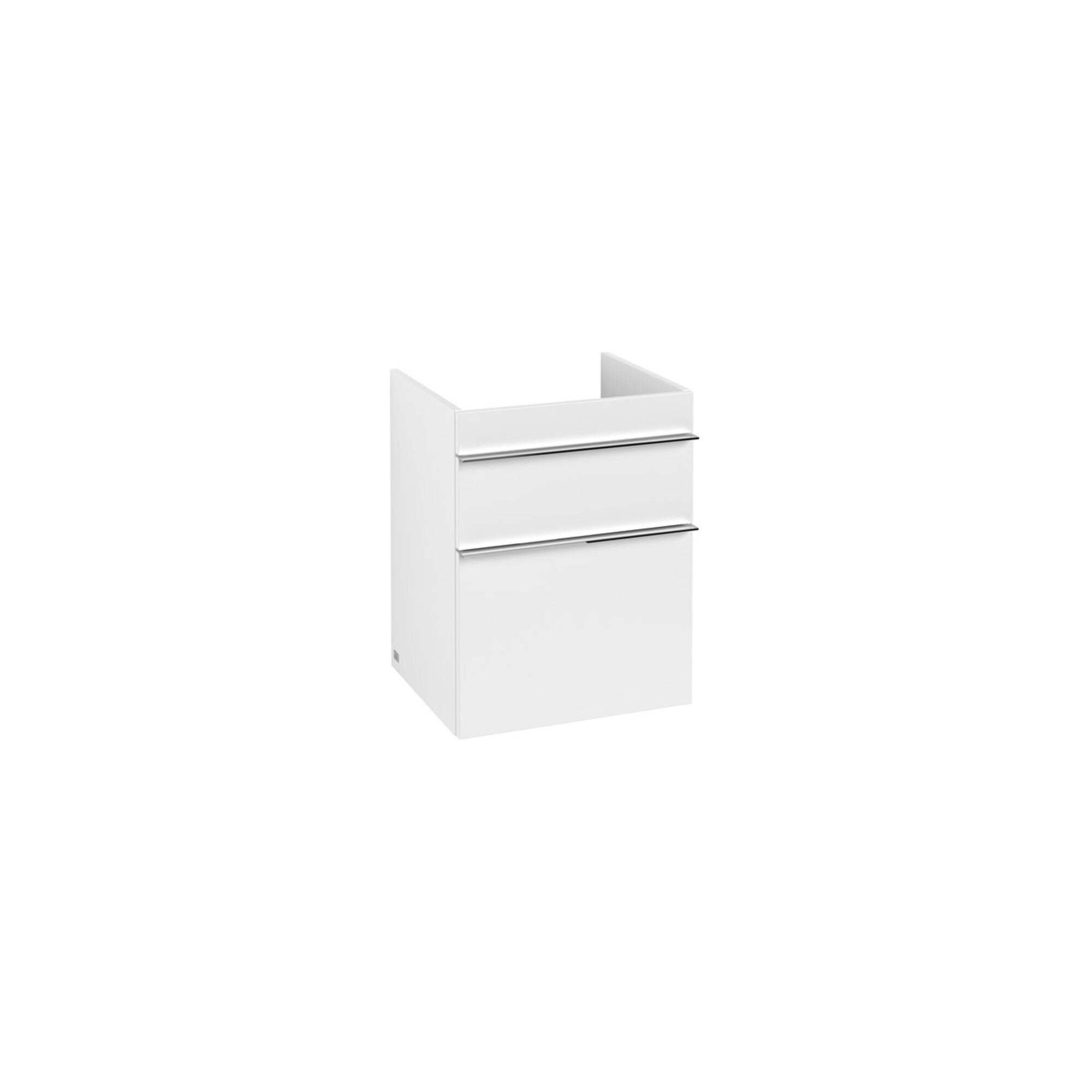 V&B Waschtischunterschrank Venticello 46,6x59x42,5cm, Griff Chrom, white matt ; Villeroy & Boch (A92201MS)