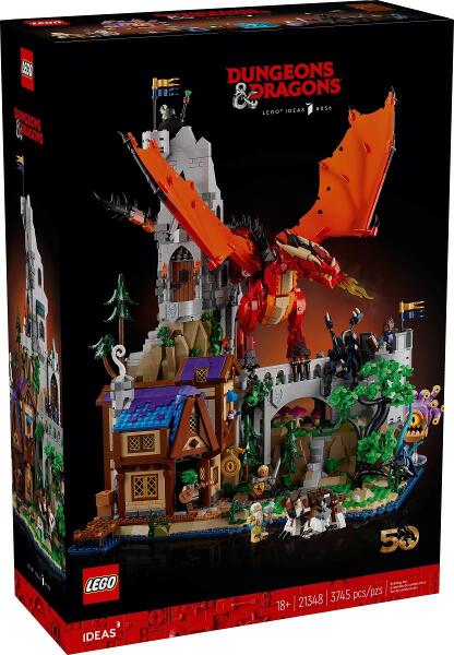 LEGO® Ideas 21348 Dungeons & Dragons: Die Sage vom Roten Drachen