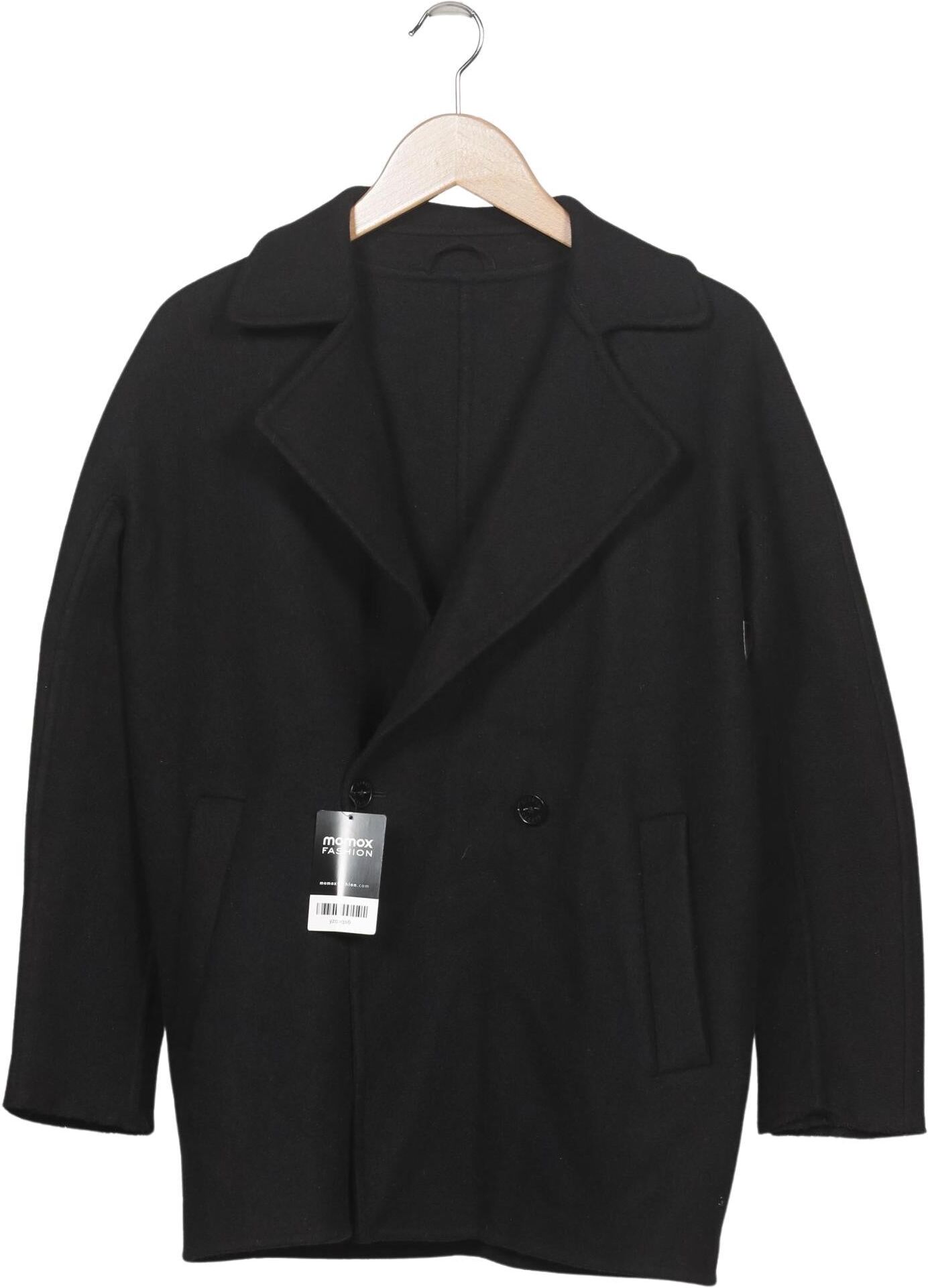 Closed Damen Mantel, Schwarz, Gr. Xxs, Wolle - Second Hand
