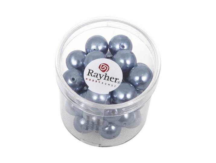 Rayher Renaissance Glaswachsperlen 10 mm 35 Stück