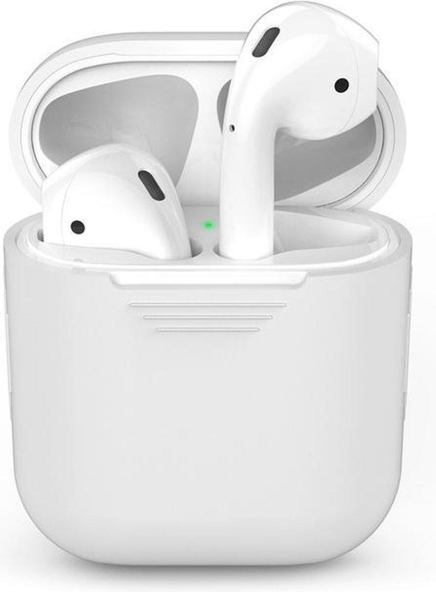 Go Go Gadget Siliconen hoesje voor AirPods - Wit