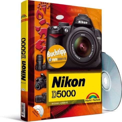 Michael Gradias - Nikon D5000 - eine Buchempfehlung von digitalkamera.de - mit digitalem Bildarchiv des Autors (Kamerahandbücher) - Preis vom 11.10.2026 15:43:13 h