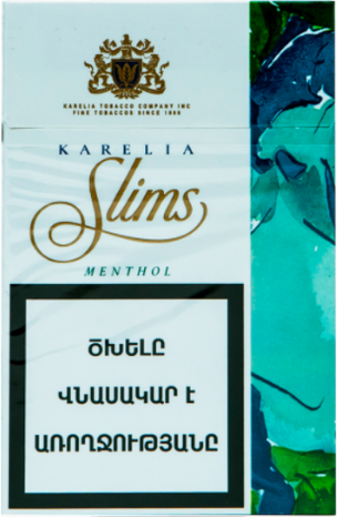 Karelia Slims Menthol - 1 cartouche (10x20)