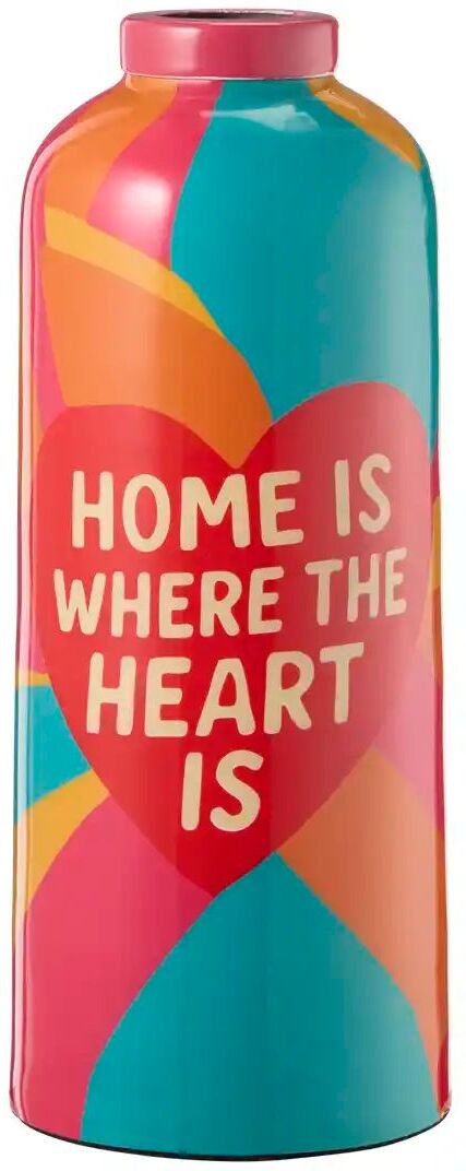 HOME STORY Vase Home   ¦ mehrfarbig ¦ Eisen ¦ Maße (cm): B: 9 H: 20