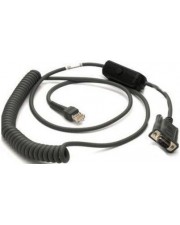 Zebra Verbindungskabel RS232 NCR Kabel Digital/Daten 2,8 m RS-232 Schwarz (CBA-R31-C09ZAR)