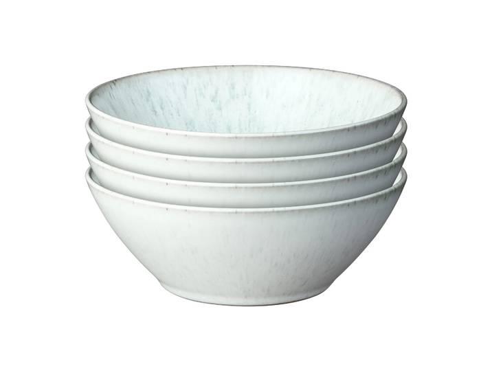 Denby Bols petit déjeuner Kiln Green lot de 4 Ø16,5cm