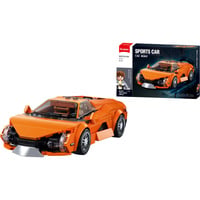 ModelBricks Oranger Sportwagen, Konstruktionsspielzeug