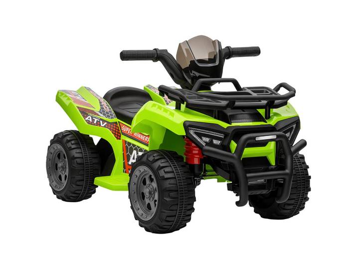 ComfortXL Elektro-Quad De-13000 6V Grün, Kunststoff, 42x45x70 cm, Freizeit & Co, Gartenspielzeug, Kinder-Elektrofahrzeuge