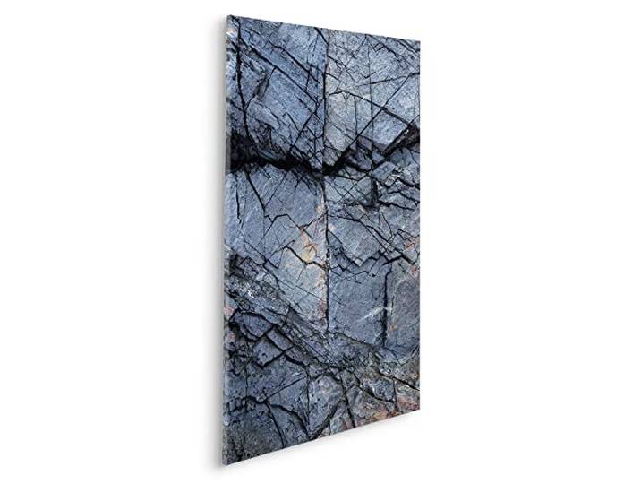 Komar Keilrahmenbild in echt houten frame - golfbreker - afmeting 60 x 90 cm - foto, canvas foto, landschapsmotief, woonkamer, slaapkamer