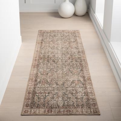 Nuloom Hillstone Collection Traditional Vintage Medallion Area Rug